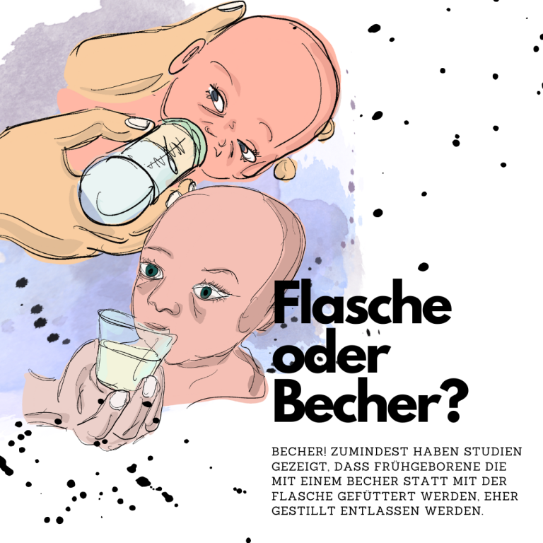 Flasche oder Becher?
