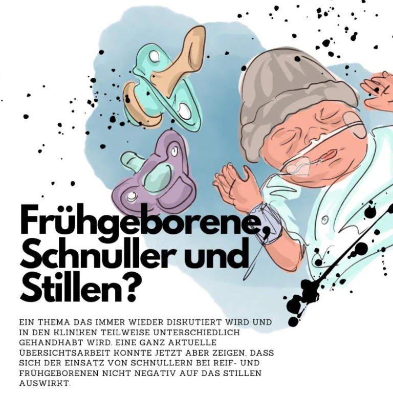 Frühgeborene, Schnuller und Stillen?