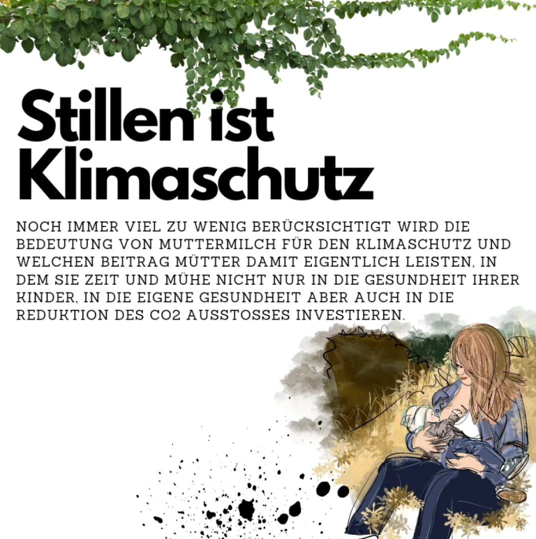Stillen ist Klimaschutz